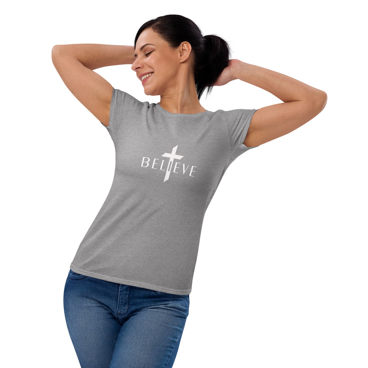BELIEVE Women's short sleeve t-shirt