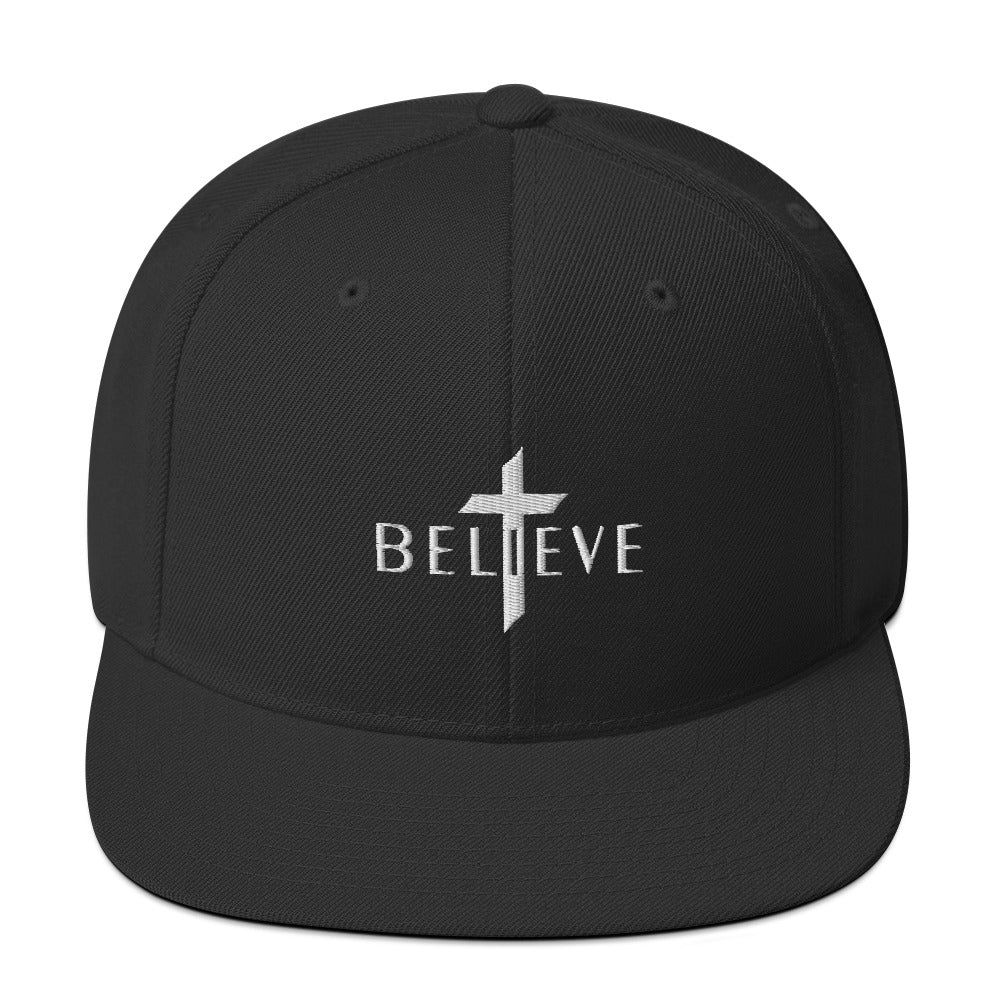 BELIEVE Snapback Hat