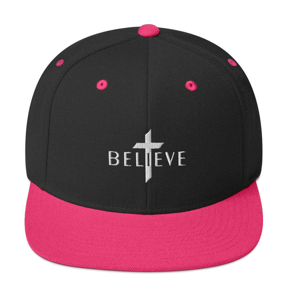 BELIEVE Snapback Hat