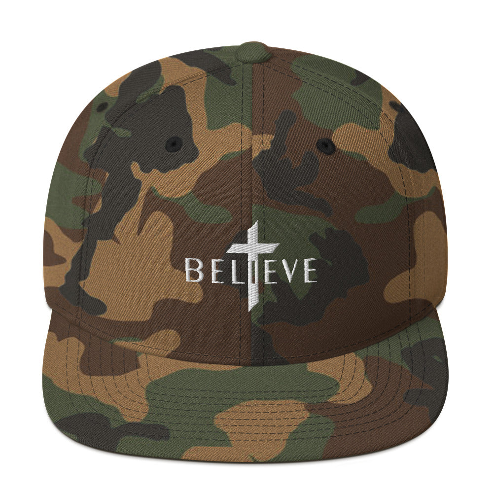 BELIEVE Snapback Hat