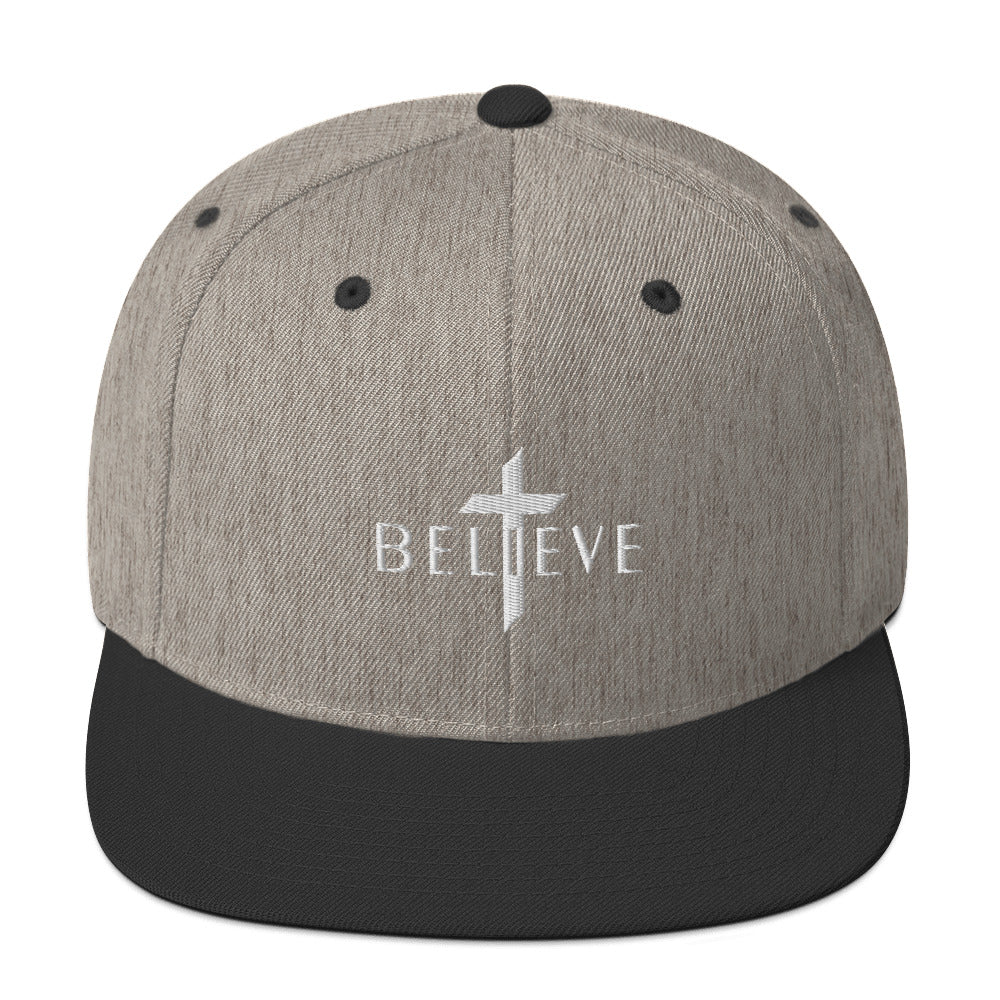 BELIEVE Snapback Hat