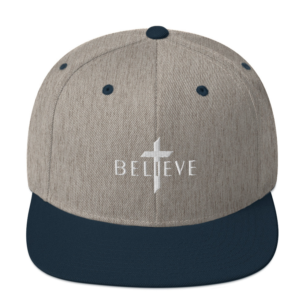 BELIEVE Snapback Hat