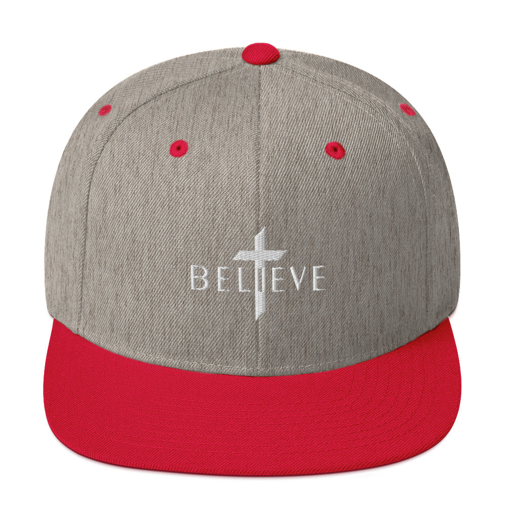 BELIEVE Snapback Hat