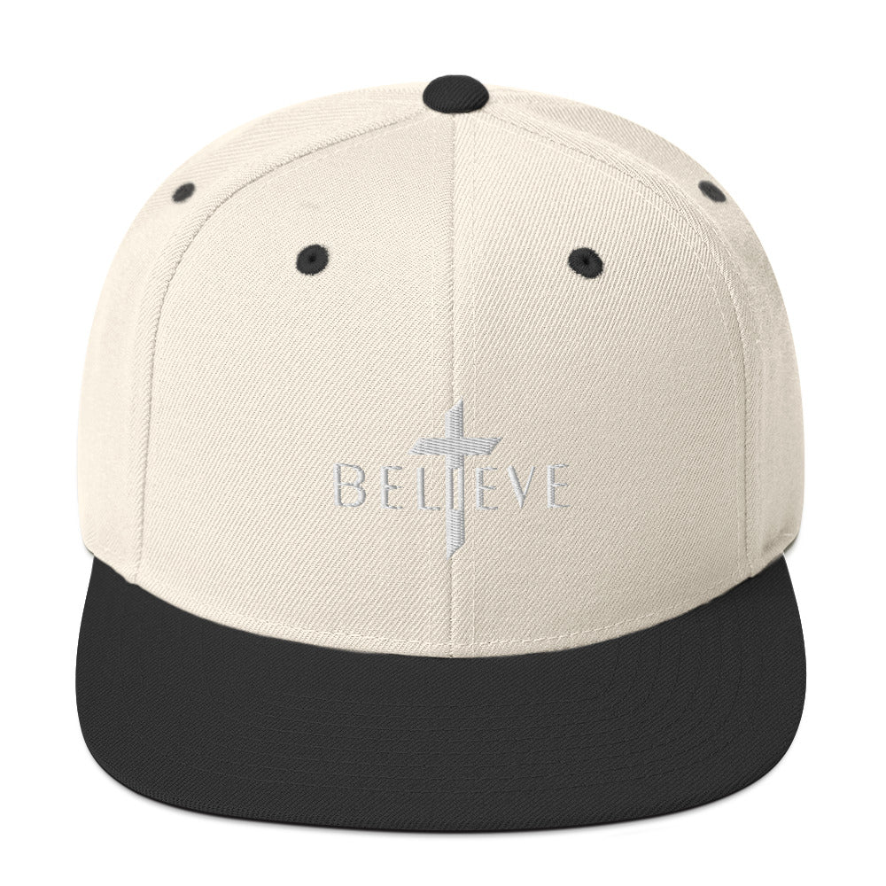 BELIEVE Snapback Hat