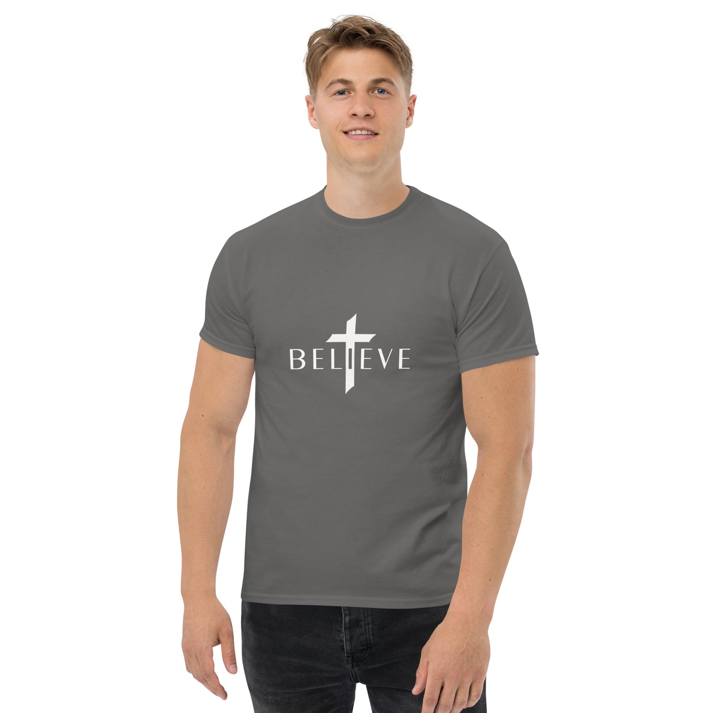 BELIEVE Men's classic tee