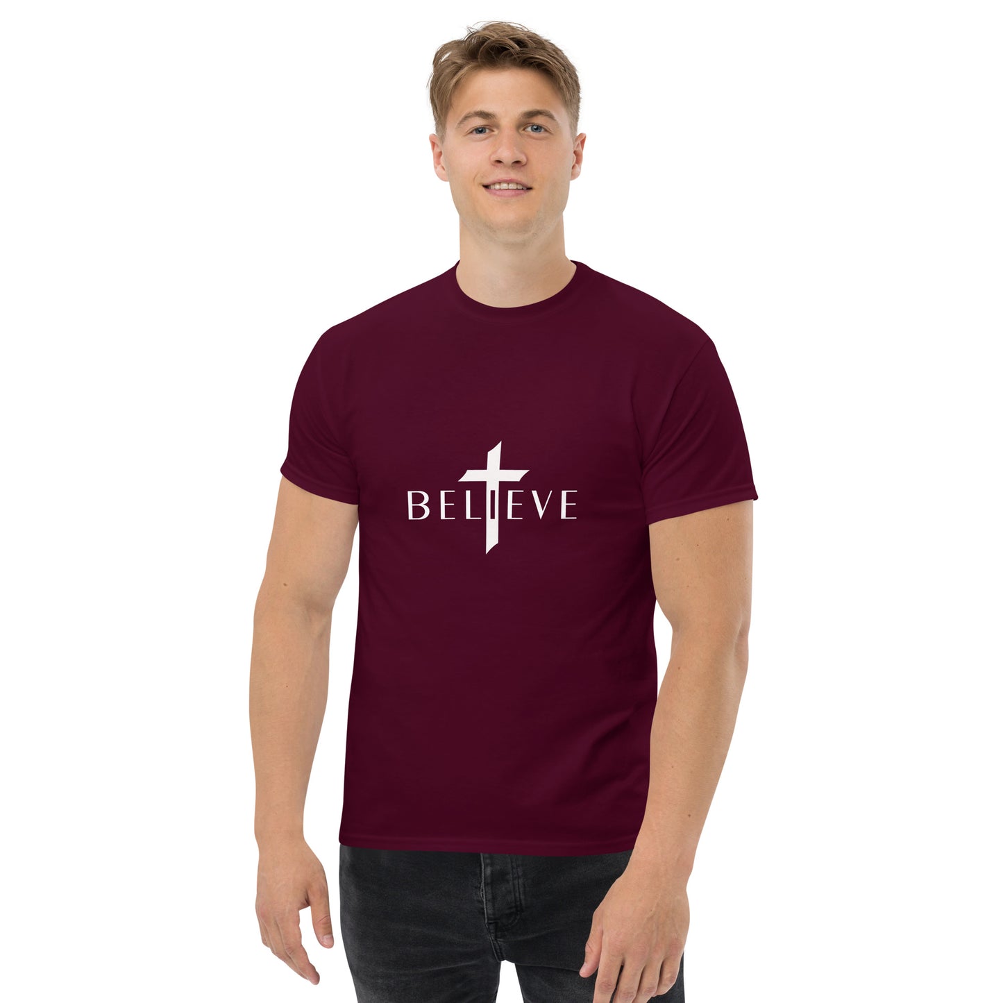 BELIEVE Men's classic tee