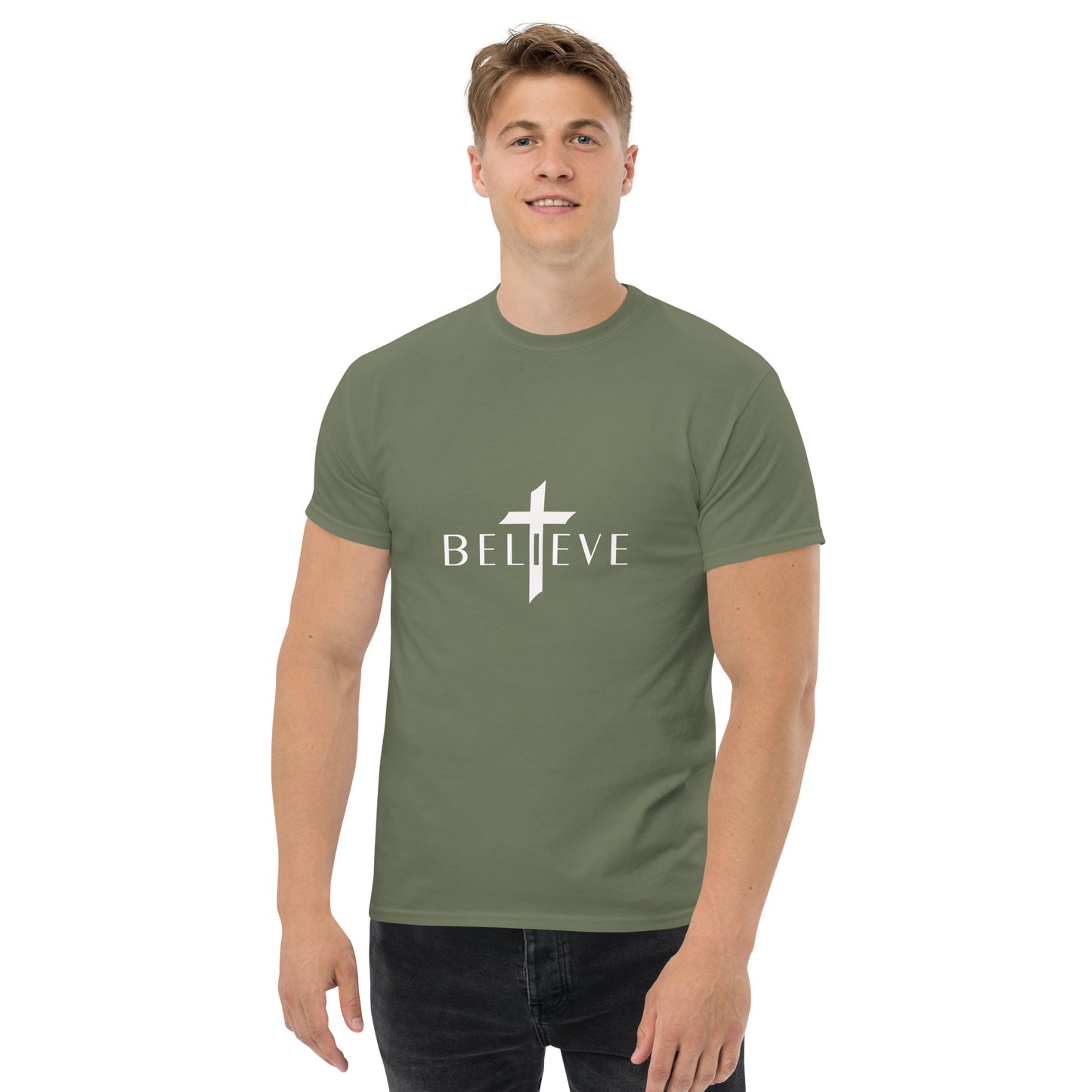 BELIEVE Men's classic tee