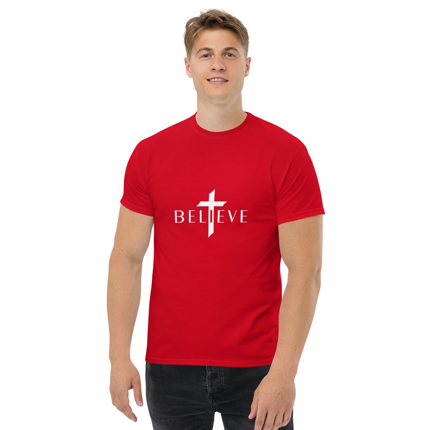 BELIEVE Men's classic tee