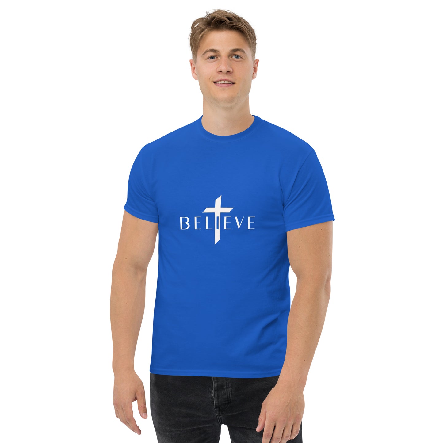 BELIEVE Men's classic tee