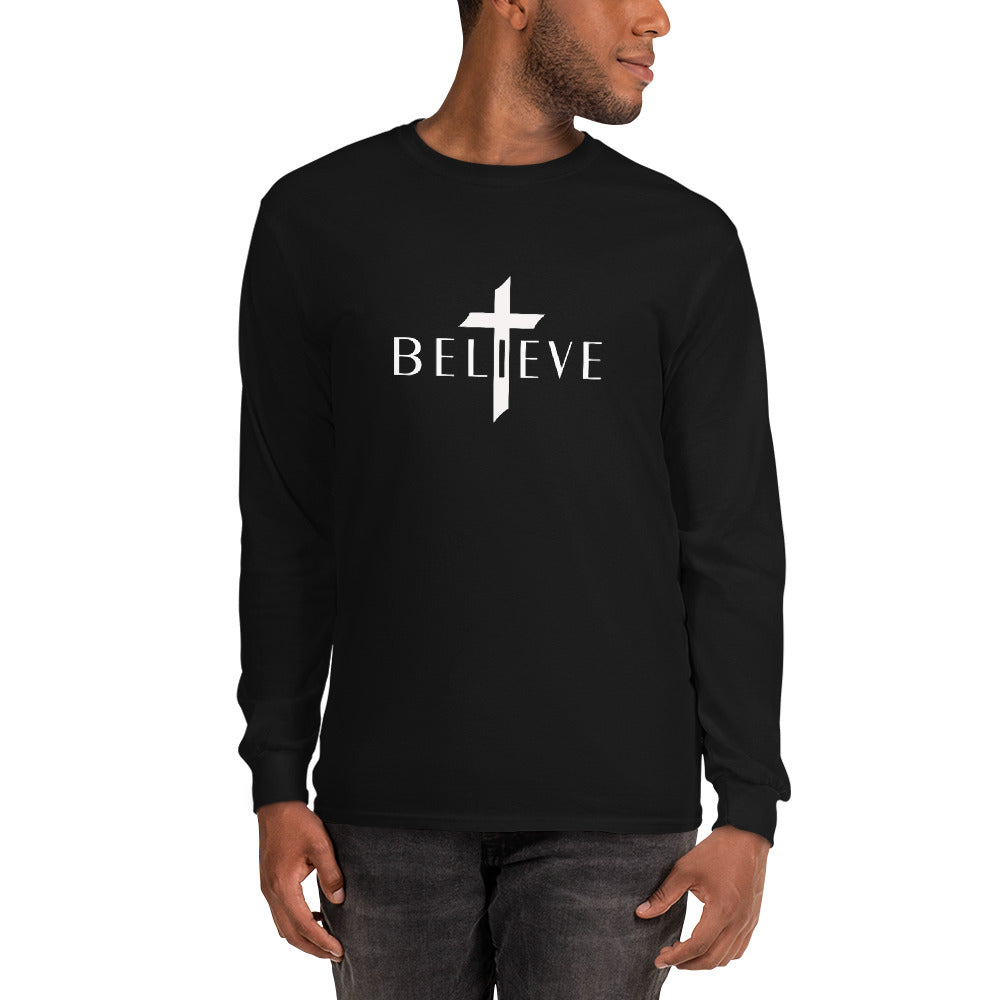 BELIEVE Men’s Long Sleeve Shirt