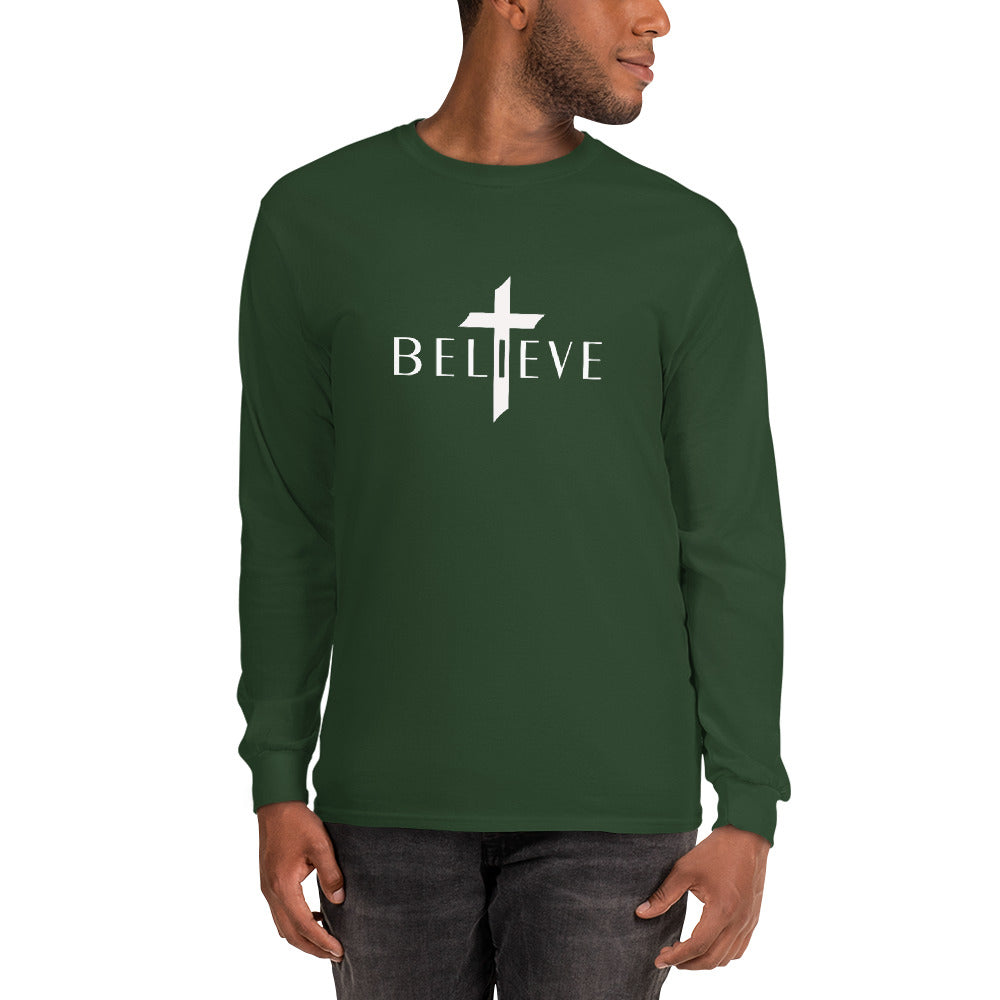 BELIEVE Men’s Long Sleeve Shirt