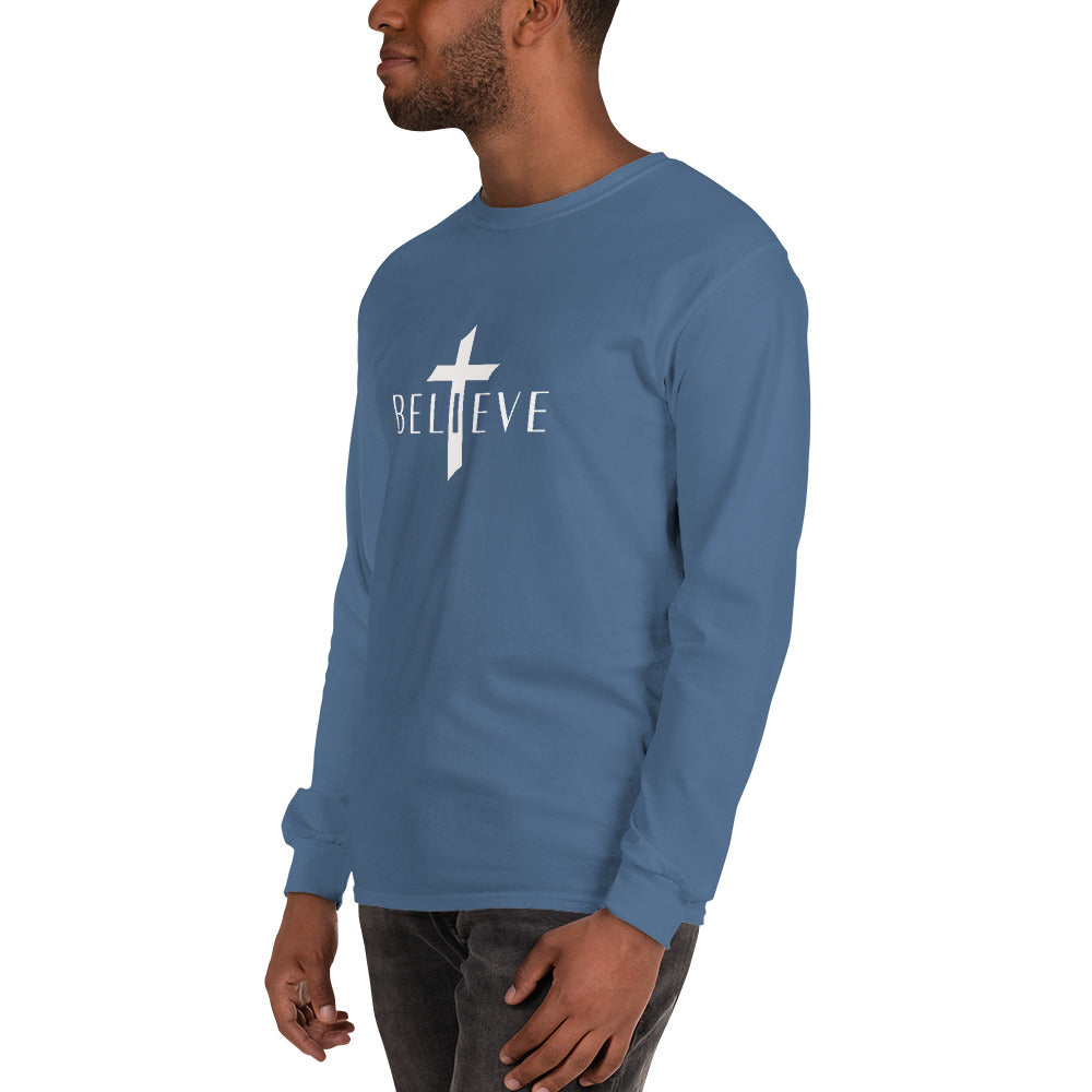 BELIEVE Men’s Long Sleeve Shirt