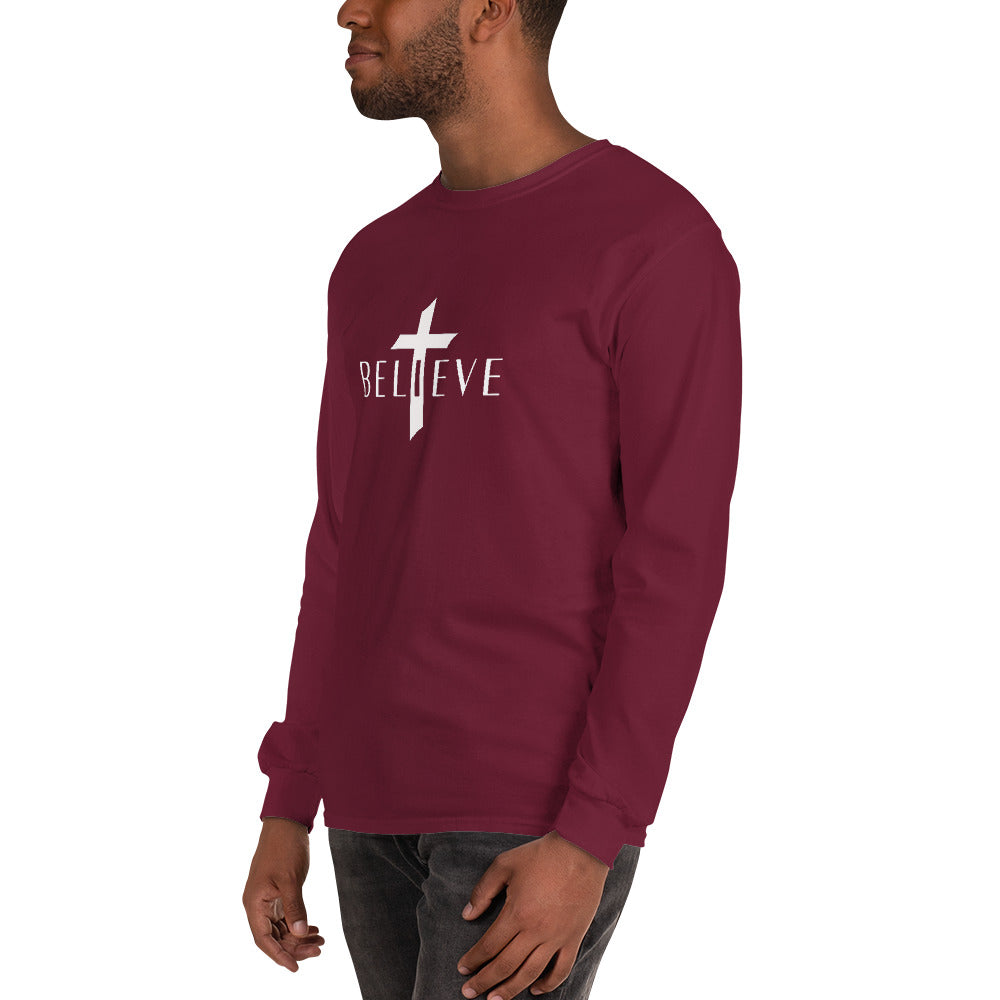 BELIEVE Men’s Long Sleeve Shirt