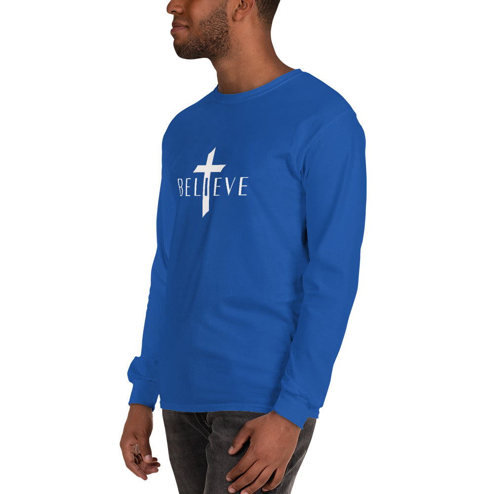 BELIEVE Men’s Long Sleeve Shirt