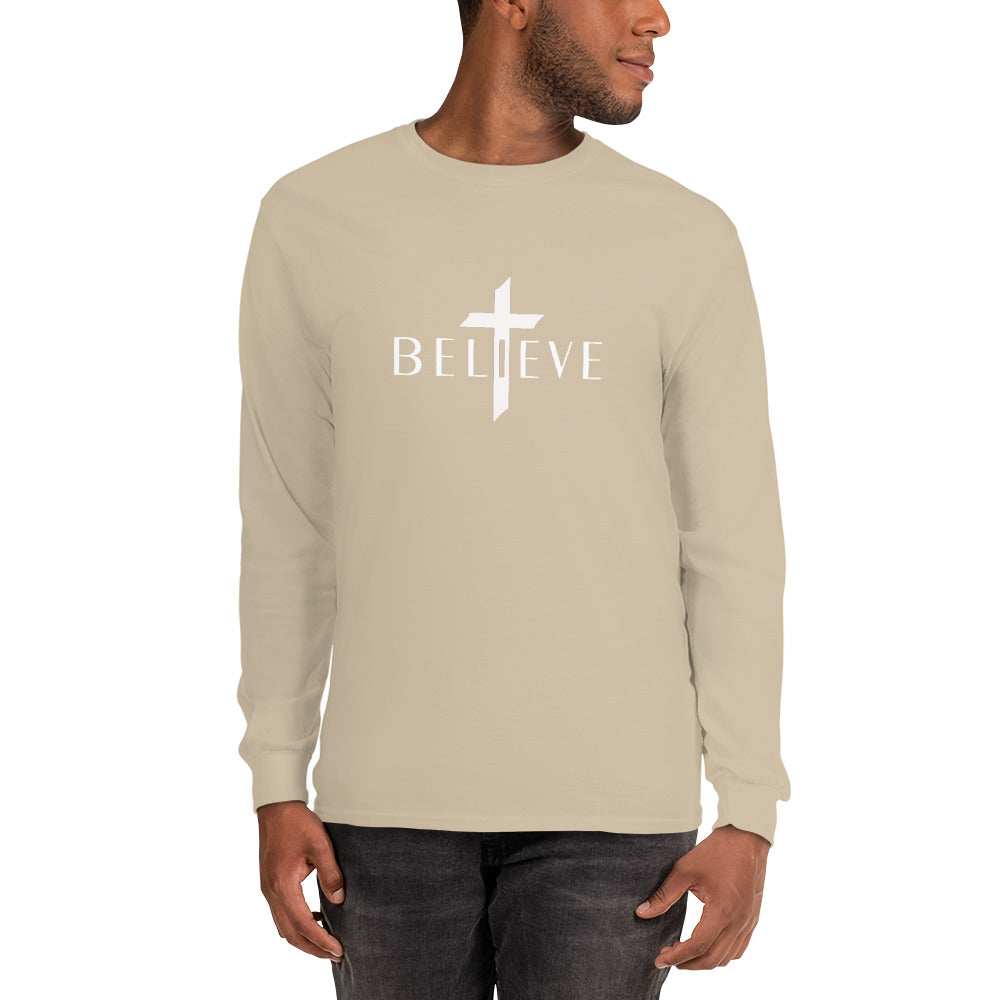 BELIEVE Men’s Long Sleeve Shirt