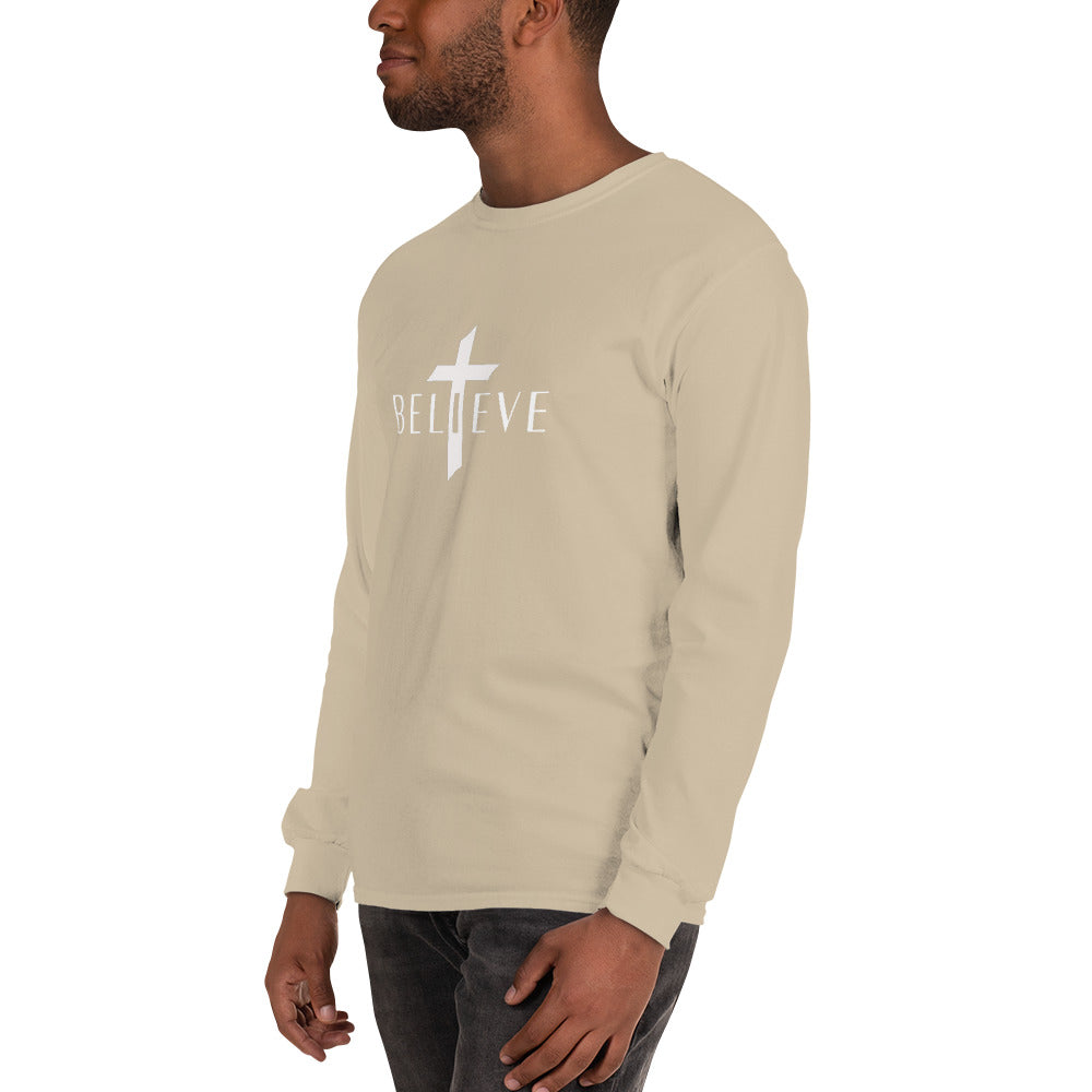 BELIEVE Men’s Long Sleeve Shirt