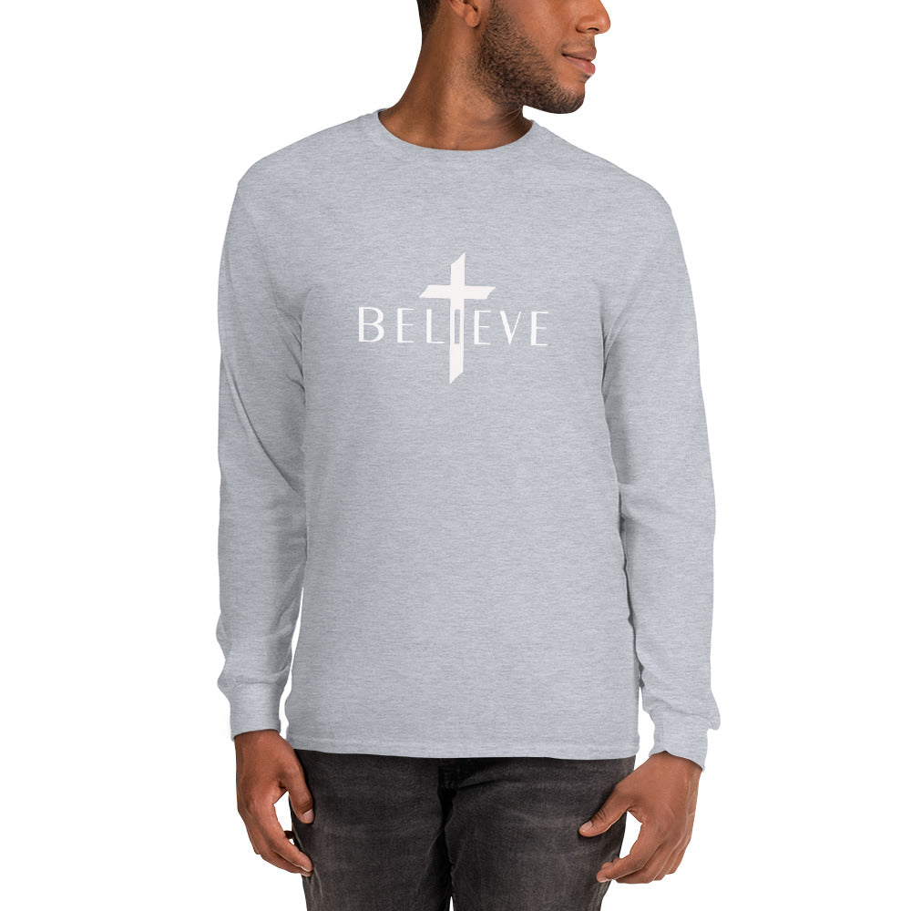 BELIEVE Men’s Long Sleeve Shirt