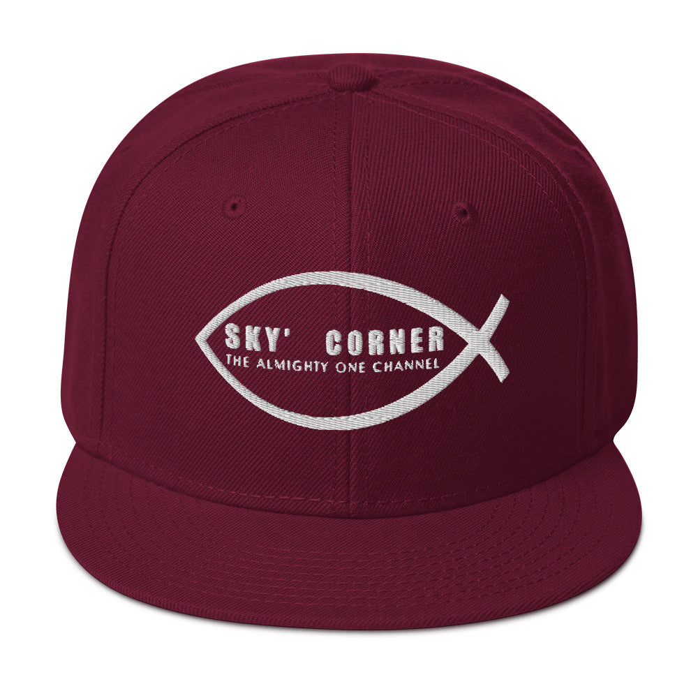 SKY'S CORNER Snapback Hat