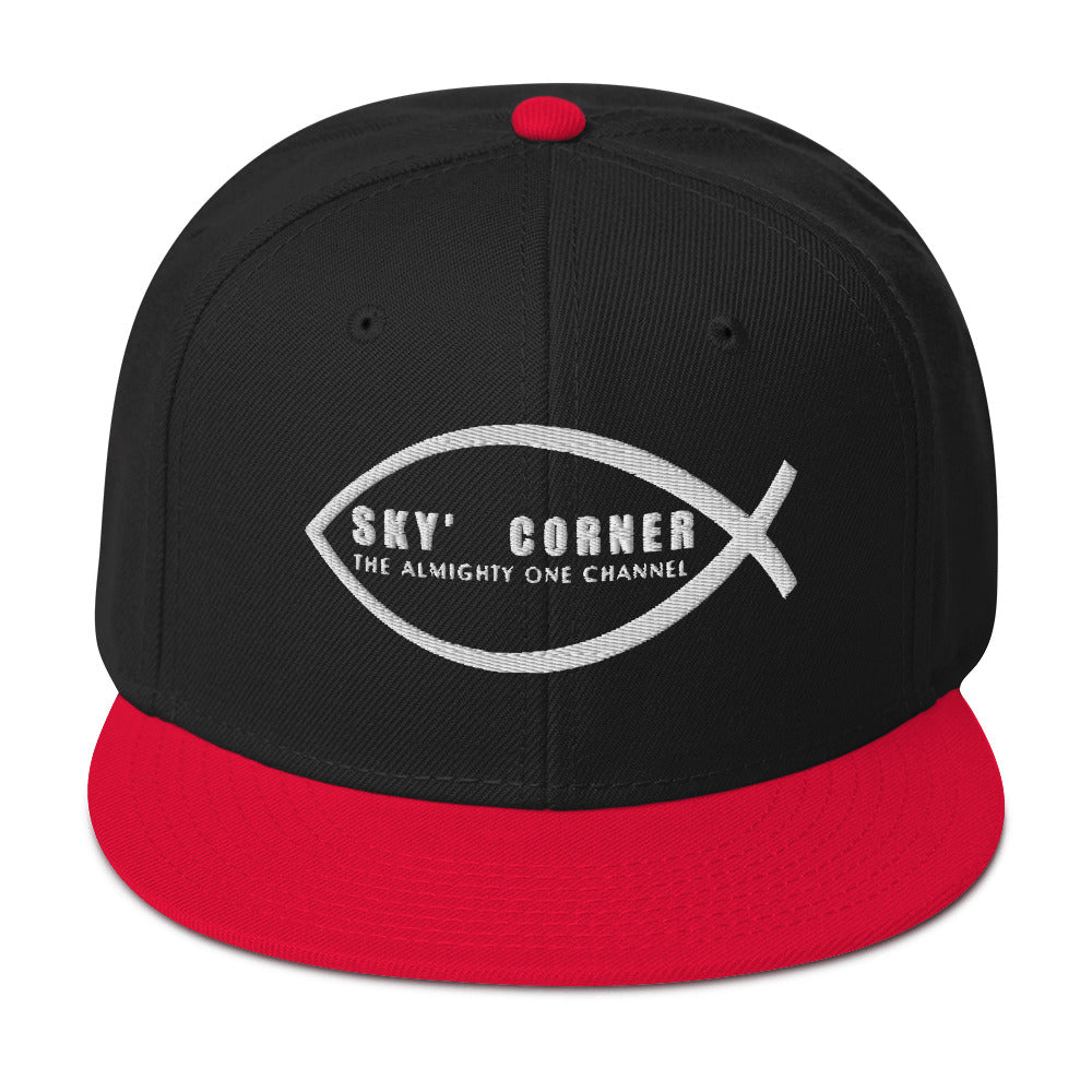 SKY'S CORNER Snapback Hat