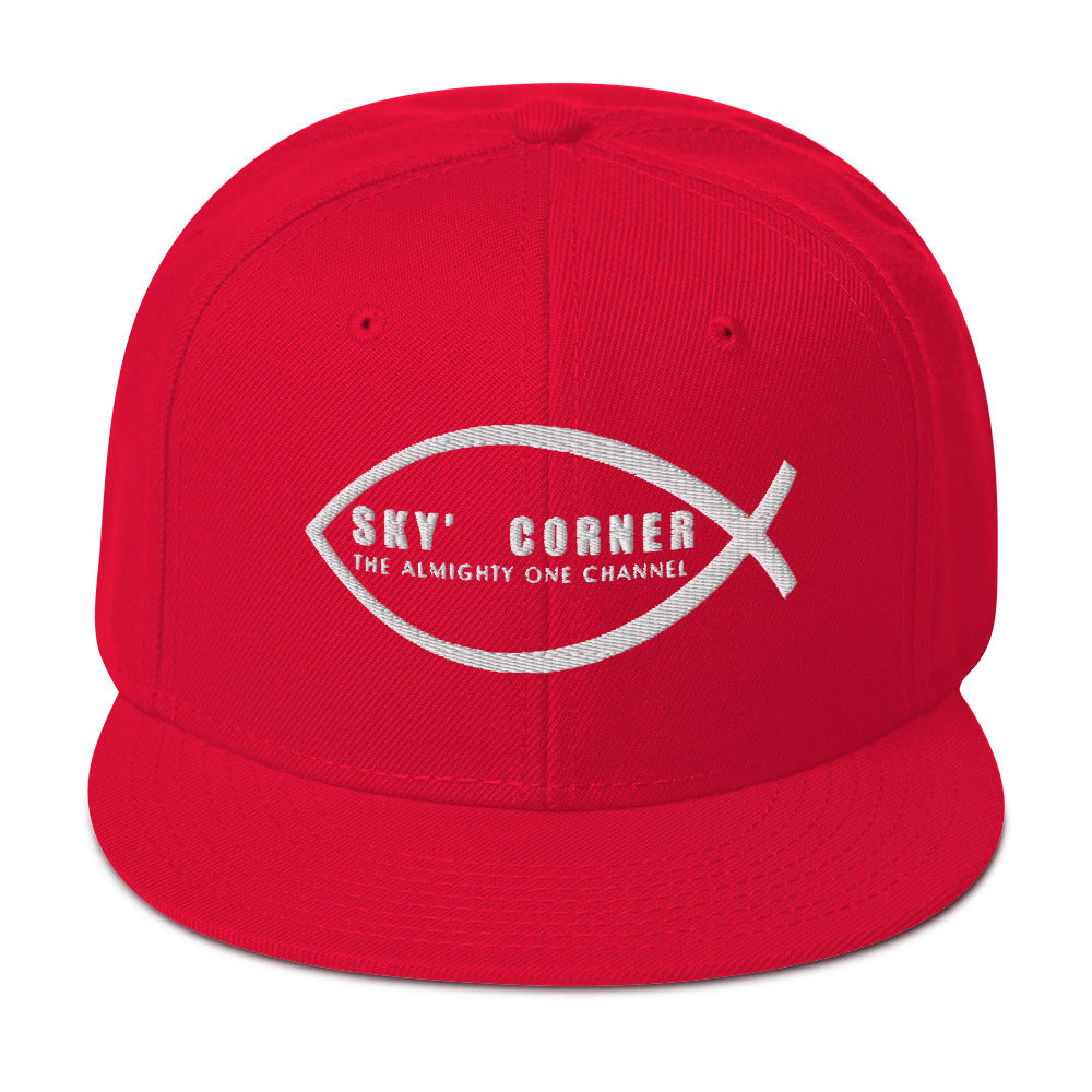 SKY'S CORNER Snapback Hat