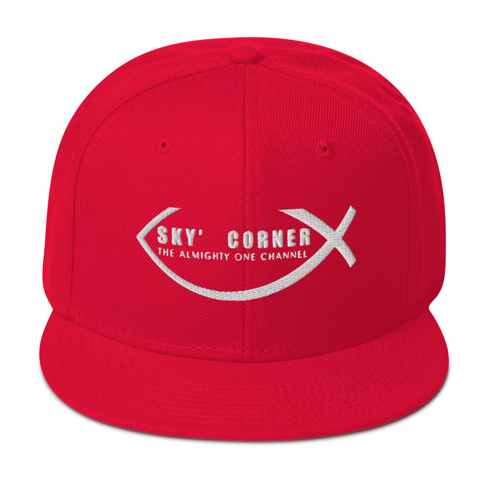 SKY'S CORNER Snapback Hat