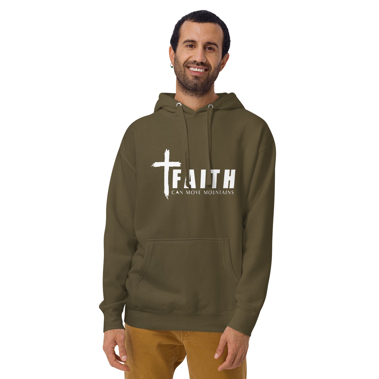 FAITH CAN MOVE MOUNTAINS Unisex Hoodie