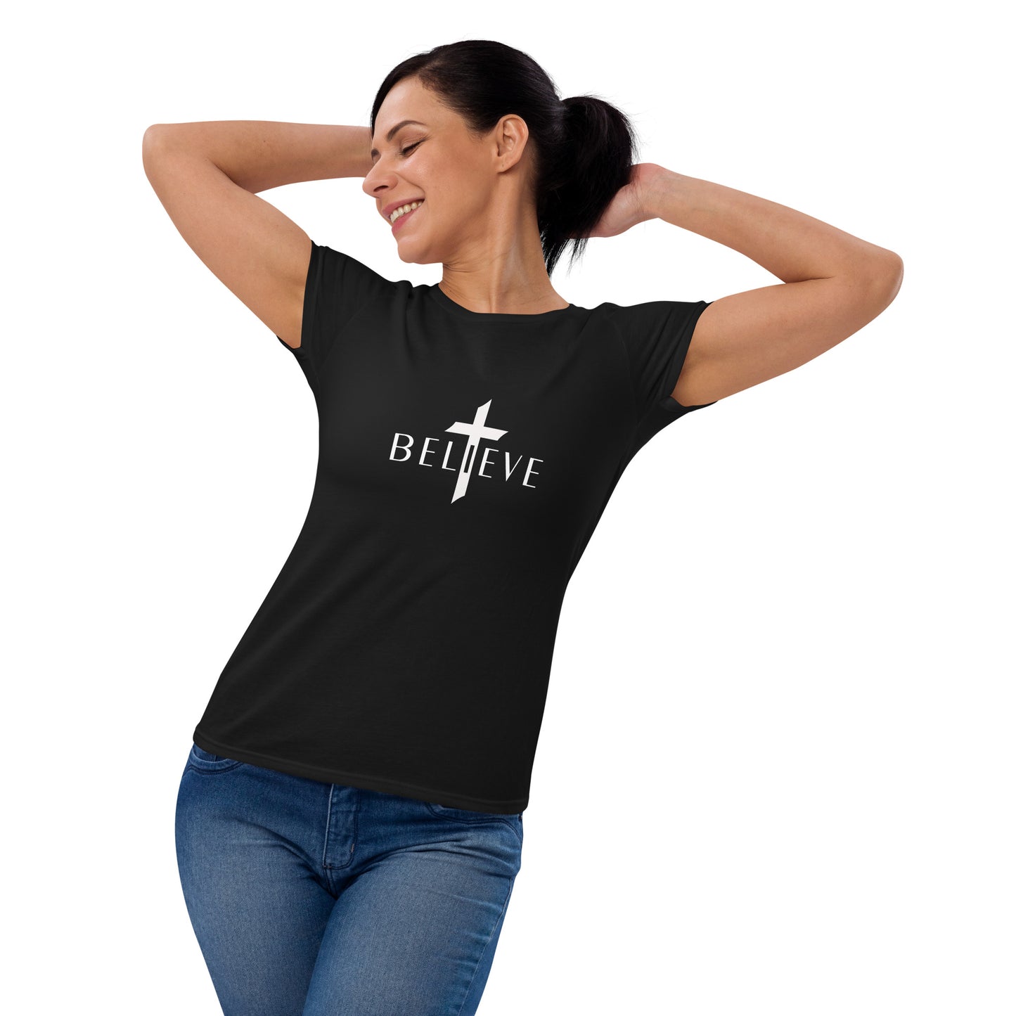 BELIEVE Women's short sleeve t-shirt