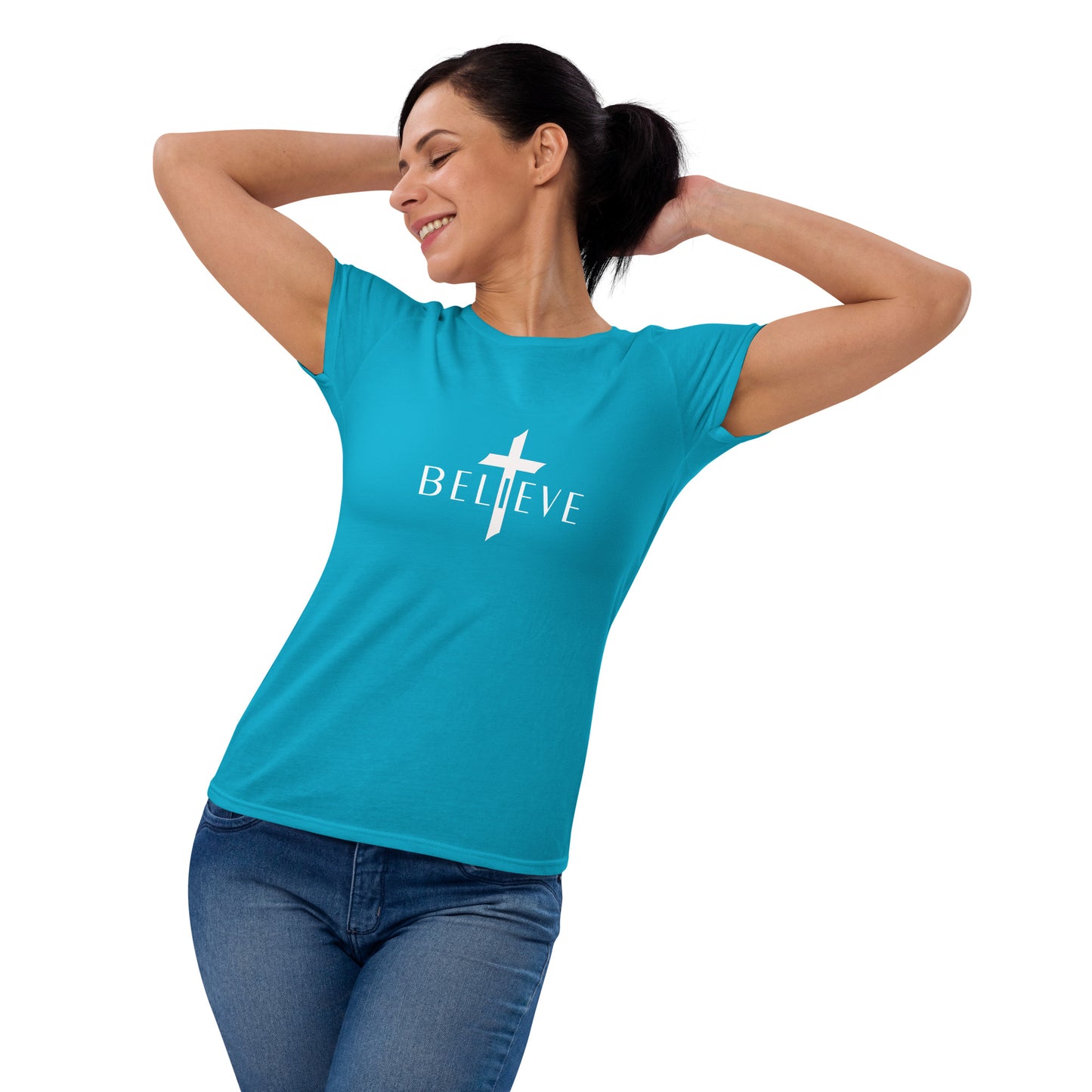 BELIEVE Women's short sleeve t-shirt