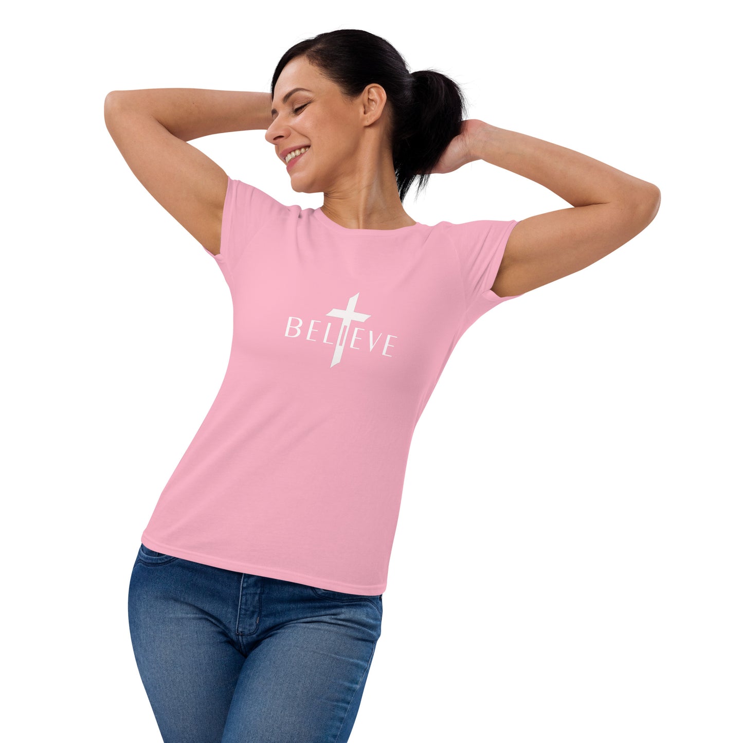 BELIEVE Women's short sleeve t-shirt