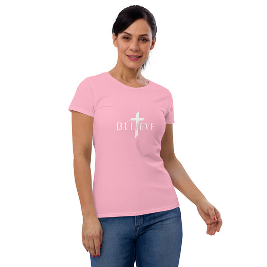 BELIEVE Women's short sleeve t-shirt