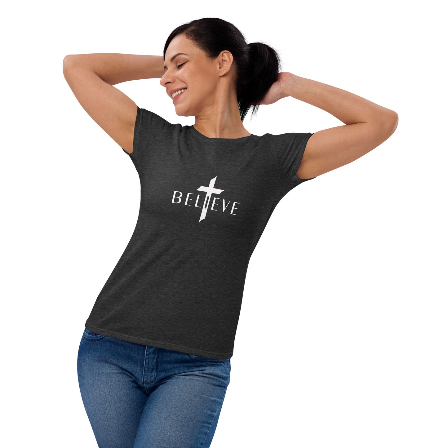 BELIEVE Women's short sleeve t-shirt