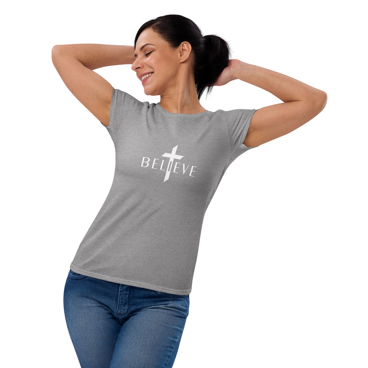 BELIEVE Women's short sleeve t-shirt