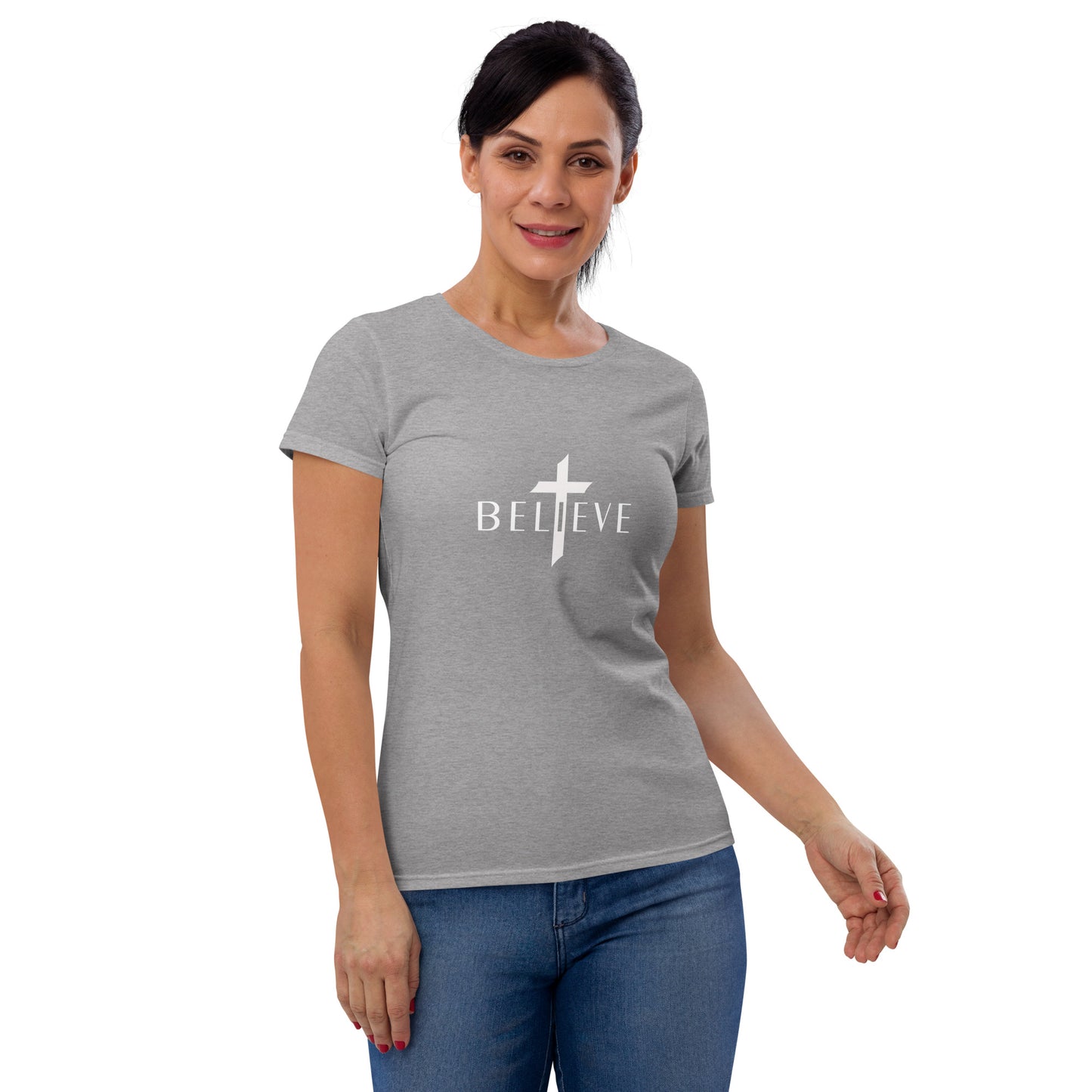 BELIEVE Women's short sleeve t-shirt