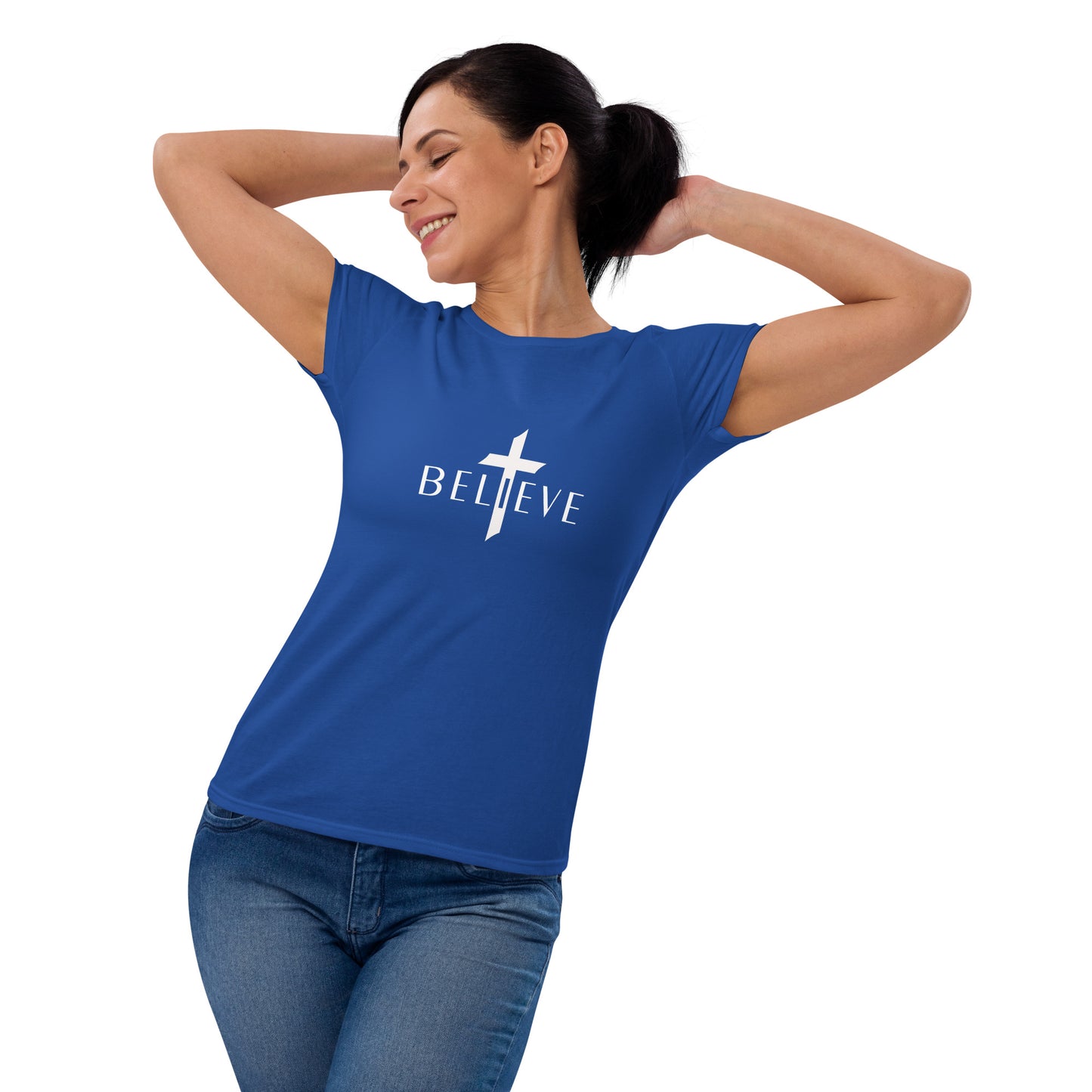 BELIEVE Women's short sleeve t-shirt