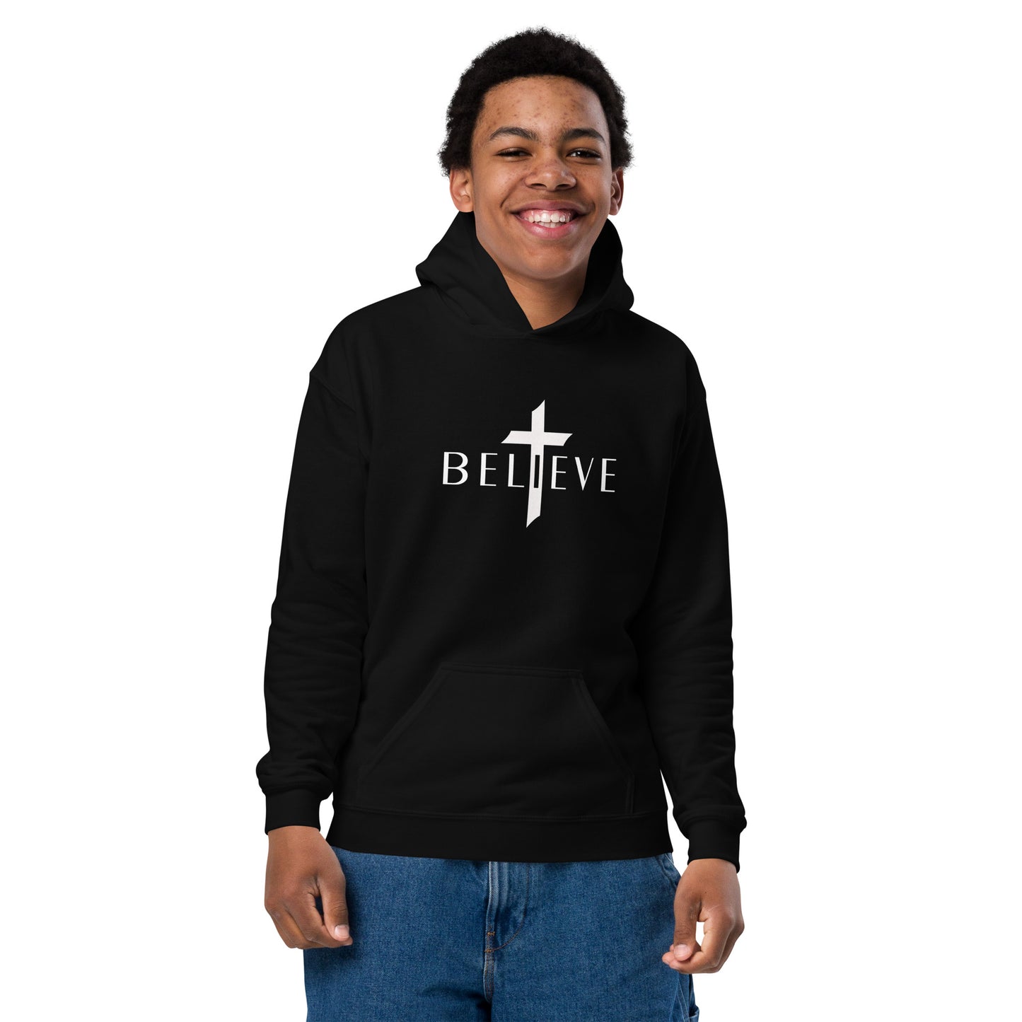 BELIEVE Youth heavy blend hoodie