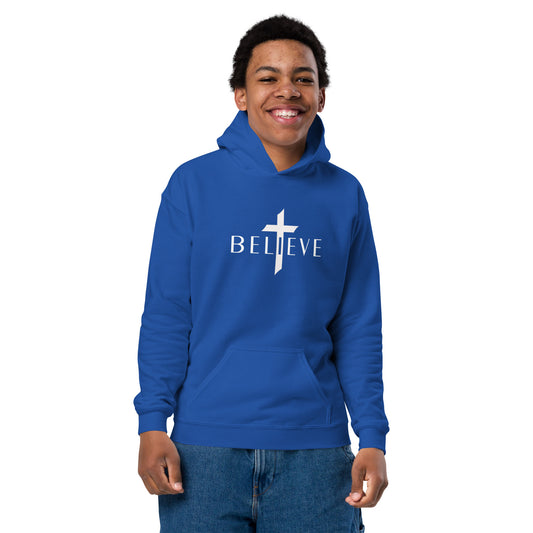 BELIEVE Youth heavy blend hoodie