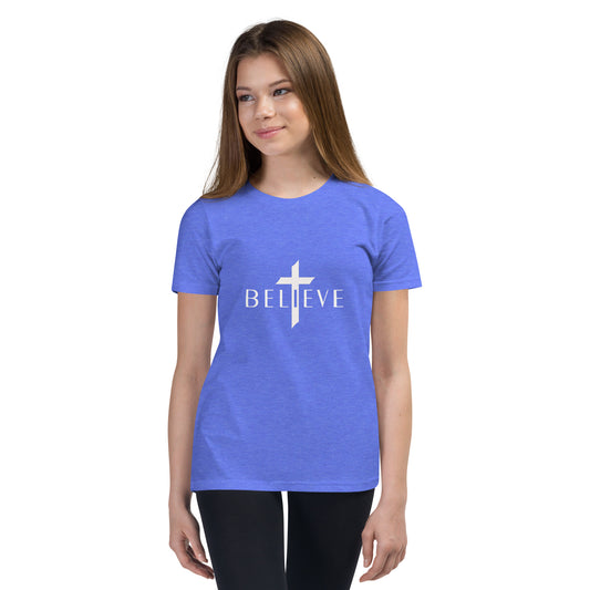 BELIEVE Youth Short Sleeve T-Shirt